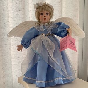 Angel Doll with White Wings